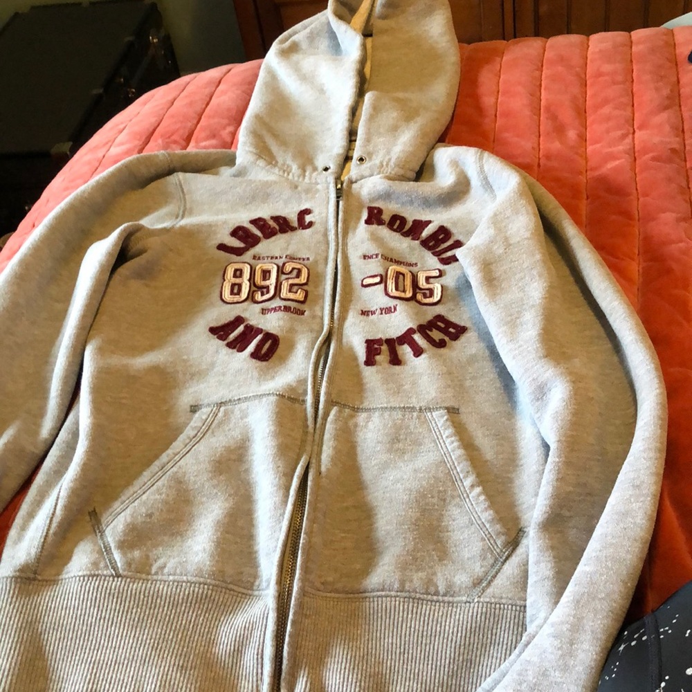 Grey hoodie